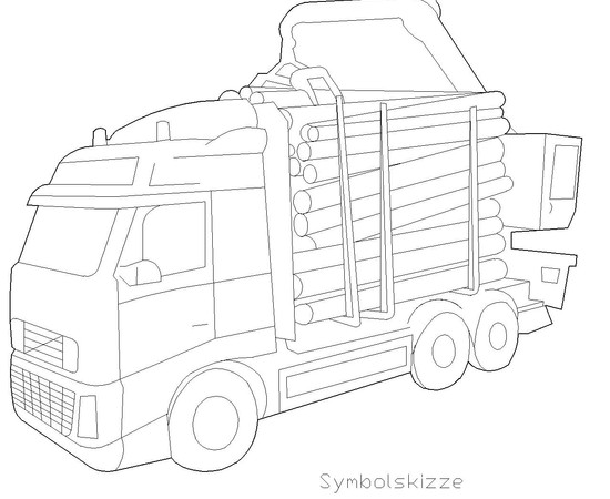 Figur "Lastwagen"