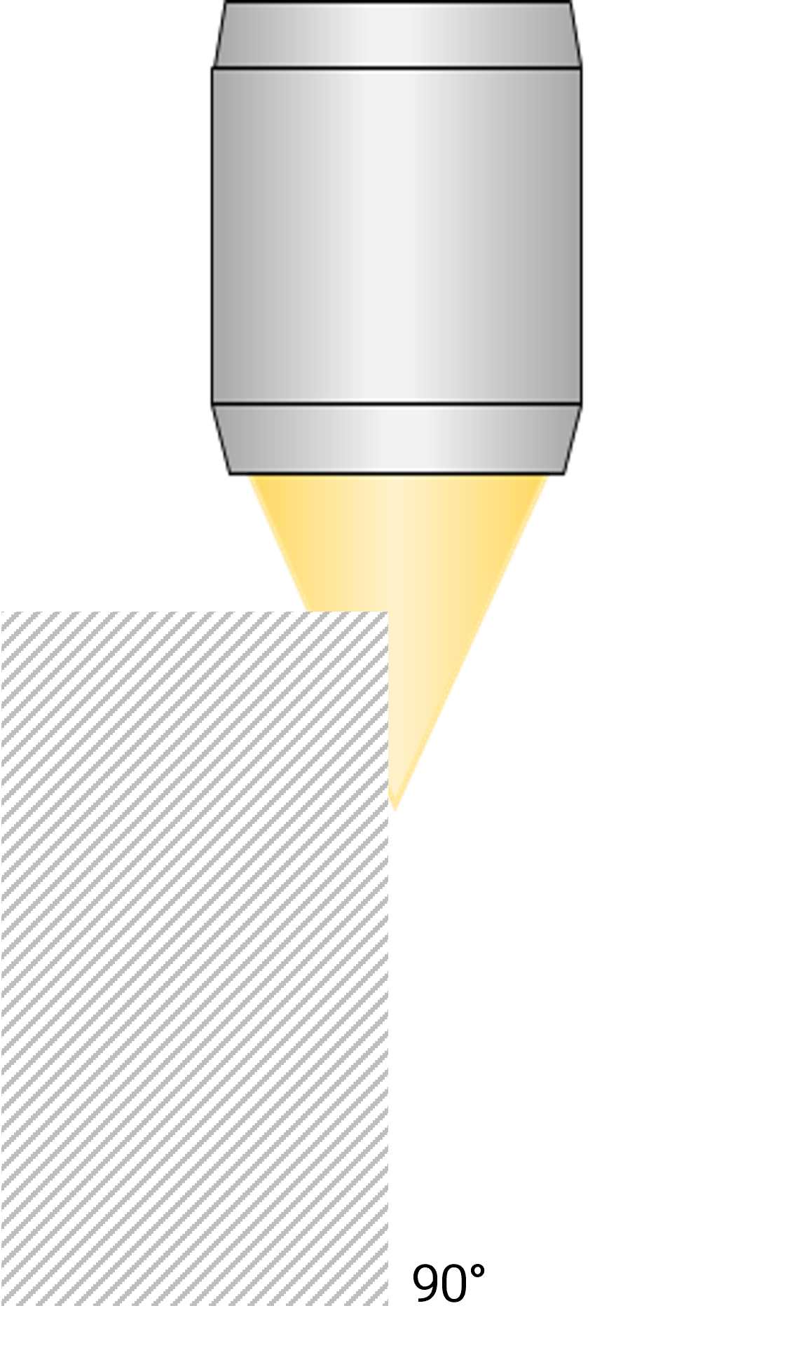 optical vertical focus probing