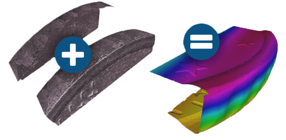 Full form measurement with Real3D with the CMM 