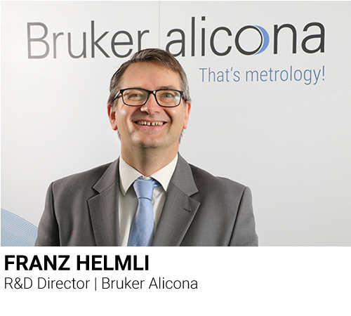 Franz Helmli, R&D Director at Bruker Alicona about production metrology