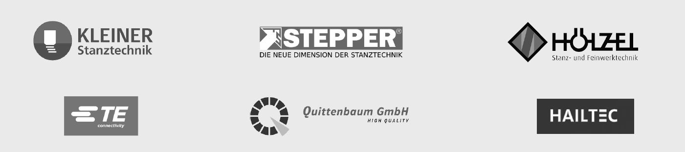 Logos Kleiner, Stepper Hölzel, TE Connectivity