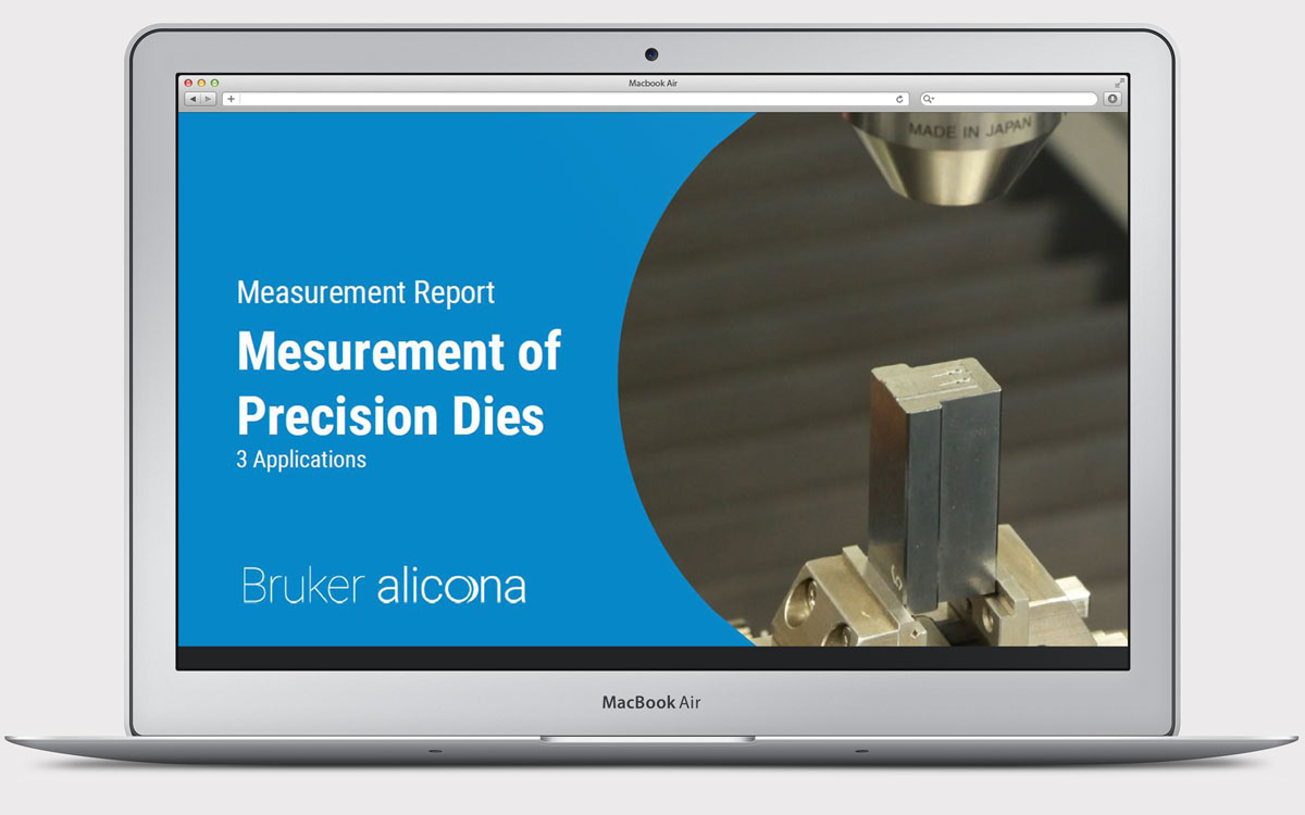Measurement report about precision dies
