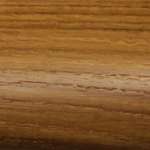 Holzhandl. Eiche lackiert DM 42 mm - mit Nut 24x24 L 2500 mm