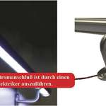 LED - Handlauf Set Edelstahl V2A<br>DM 42x1,5, L: 5000 mm